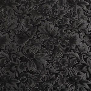 COPY - Wyoming Traders Wild Rag 100% Silk Baroque Jacquard Scarf 42 - ASH